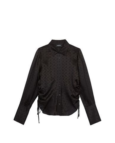  THE KOOPLES - Áo sơ mi nữ rút dây Jacquard 