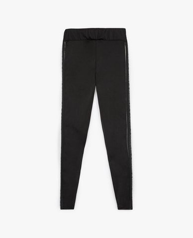  THE KOOPLES - Quần legging thể thao nữ Black Fleece 