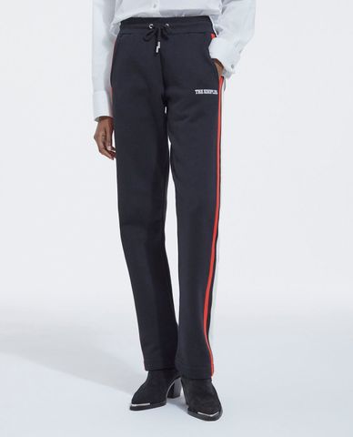  THE KOOPLES - Quần jogger nữ lưng thun Straight Cut Fleece 