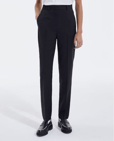  THE KOOPLES - Quần tây nữ phom xuông phối túi thời trang 