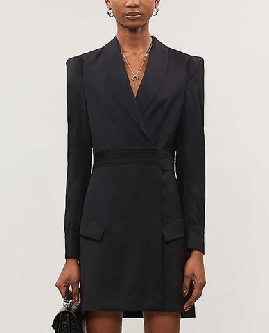  THE KOOPLES - Đầm mini Knit Wrap 