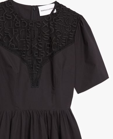  THE KOOPLES - Đầm mini phom xòe Tulle Detail 