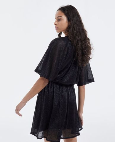  THE KOOPLES - Đầm midi dáng quấn cổ V hiện đại 