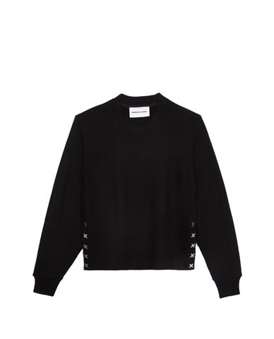  THE KOOPLES - Áo sweater nữ tay dài cổ tròn 