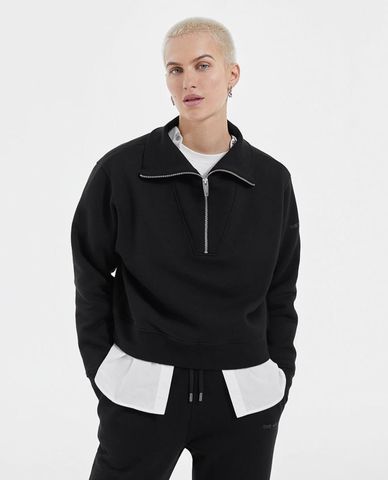  THE KOOPLES - Áo sweater nữ cổ trụ tay dài hiện đại 