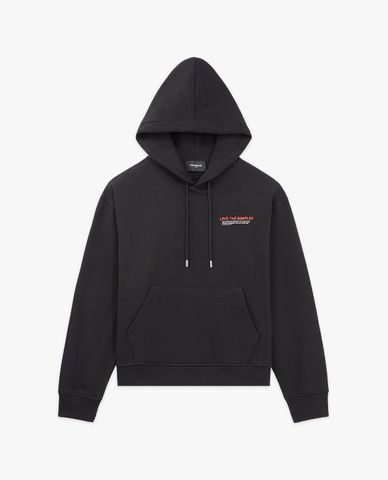  THE KOOPLES - Áo hoodie nữ phối mũ Chest Writing 