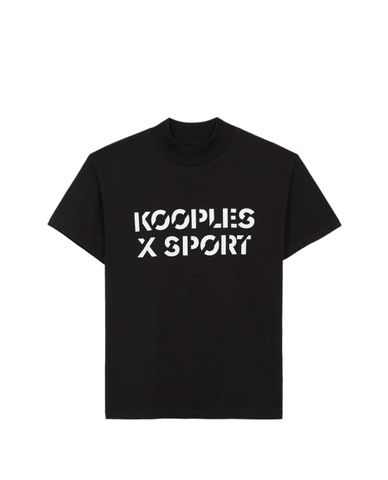  THE KOOPLES - Áo thun nữ cổ tròn X Sport 