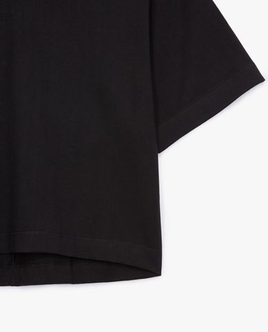  THE KOOPLES - Áo thun nữ cổ tròn phối dây trang trí 