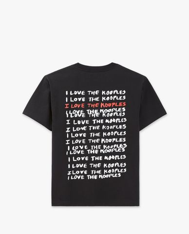  THE KOOPLES - Áo thun nữ ngắn tay I Love The Kooples 