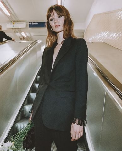  THE KOOPLES - Áo vest nữ Lace Details 