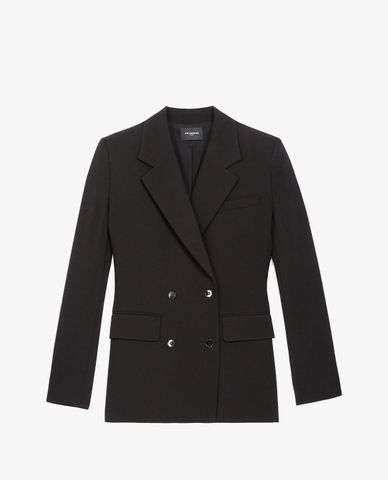  THE KOOPLES - Áo blazer nữ cổ bẻ tay dài Double Breasted 