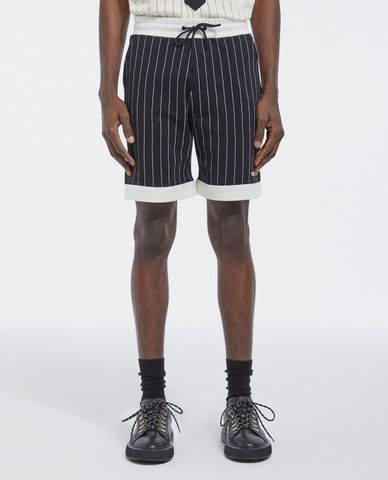  THE KOOPLES - Quần shorts nam lưng thun Striped Baseball 