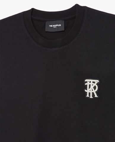  THE KOOPLES - Áo thun nam tay ngắn Silver Logo 