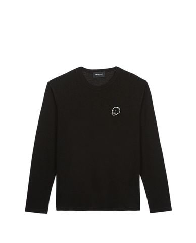  THE KOOPLES - Áo thun tay dài Flecked Gray 