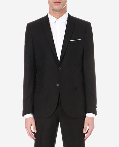  THE KOOPLES - Áo vest nam thanh lịch Fitted Navy Blue 