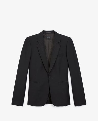  THE KOOPLES - Áo vest nam thanh lịch Fitted Black Dinner 