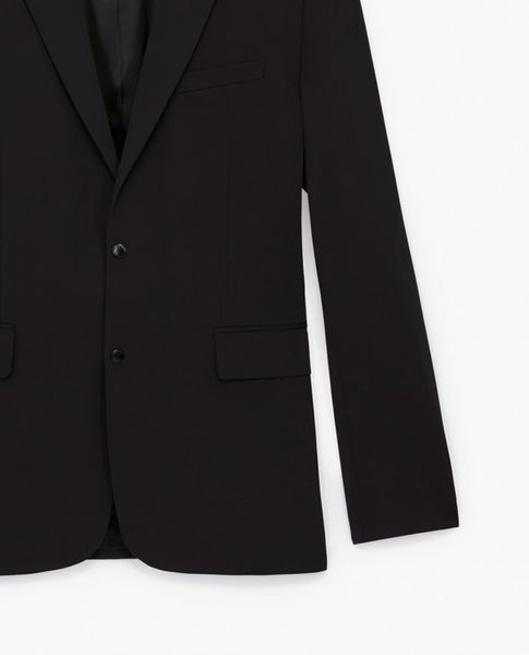 Slim Fit Suit Vest  Black  Men  HM US