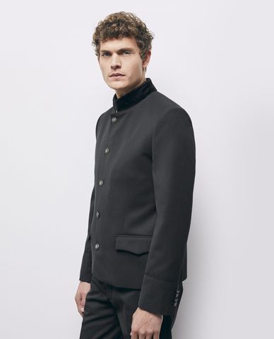  THE KOOPLES - Áo vest nam cổ trụ tay dài thanh lịch 