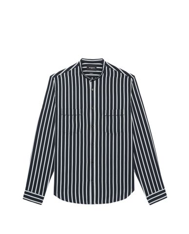  THE KOOPLES - Áo sơ mi nam cổ trụ Stripes 