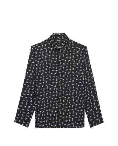  THE KOOPLES - Áo sơ mi nam tay dài Chemise 