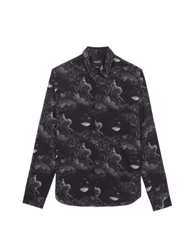  THE KOOPLES - Áo sơ mi nam tay dài họa tiết 