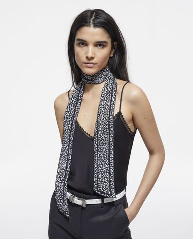  THE KOOPLES - Khăn choàng nữ dáng dài thời trang 