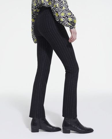  THE KOOPLES - Quần nữ phom ôm Striped Wool 