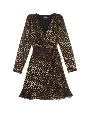  THE KOOPLES - Đầm mini họa tiết chấm bi 