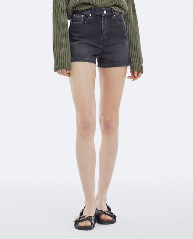  THE KOOPLES - Quần shorts nữ denim phom ôm thời trang 