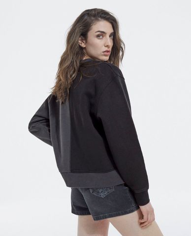  THE KOOPLES - Áo sweatshirt nữ phom suông thời trang 