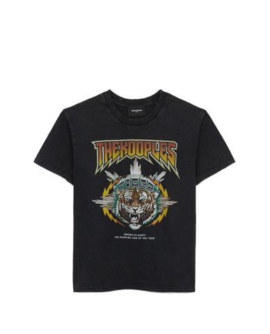  THE KOOPLES - Áo thun nữ Tiger Rock 
