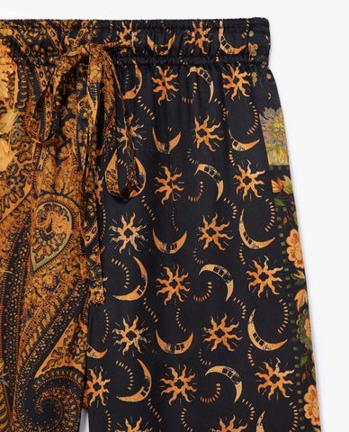  THE KOOPLES - Quần tây nữ ống suông Flowy Straight Leg 