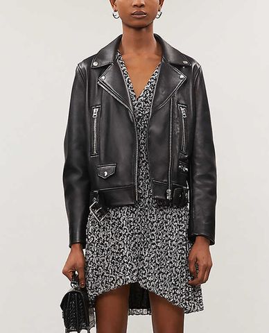  THE KOOPLES - Đầm mini phối bèo thời trang 