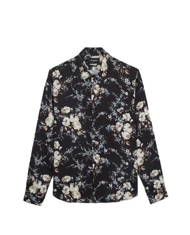  THE KOOPLES - Áo sơ mi nam họa tiết hoa 