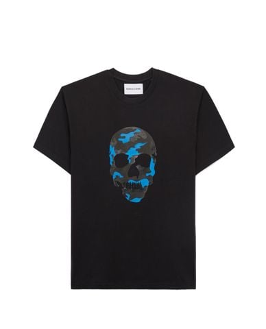  THE KOOPLES - Áo thun nam họa tiết đầu lâu 