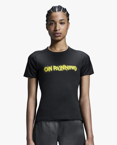  ON RUNNING - Áo thun thể thao nữ cổ tròn tay ngắn Lumos 
