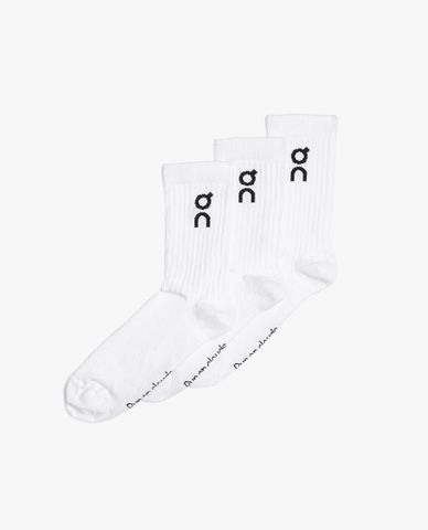  ON RUNNING - Set 3 đôi vớ nam cổ cao Logo 