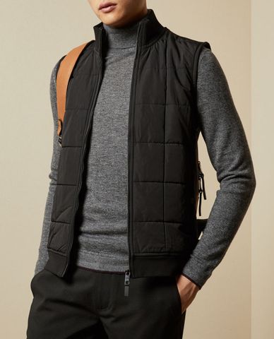  TED BAKER - Áo khoác ghi lê nam Emerg 