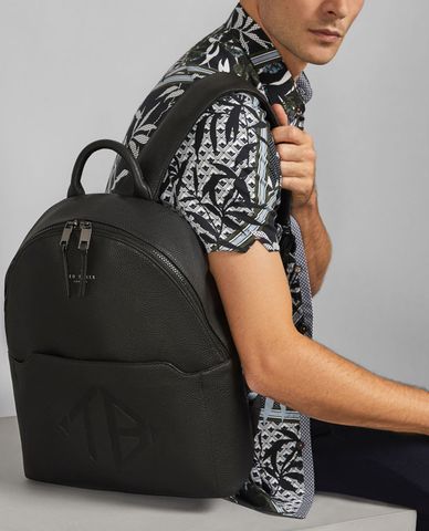  TED BAKER - Balo nam da dáng vuông Dennt 