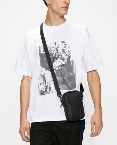  TED BAKER - Túi đeo chéo nam Gabbe Satin Nylon 