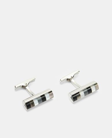  TED BAKER - Khuy măng sét Berch Striped 