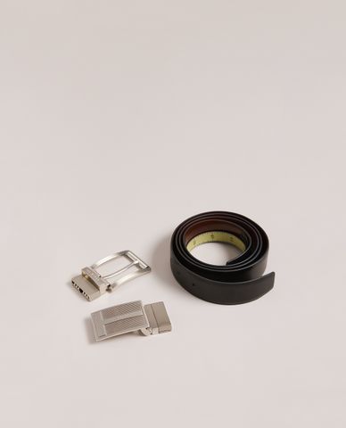  TED BAKER - Hộp thắt lưng nam 2 mặt khóa thanh lịch Newbey 