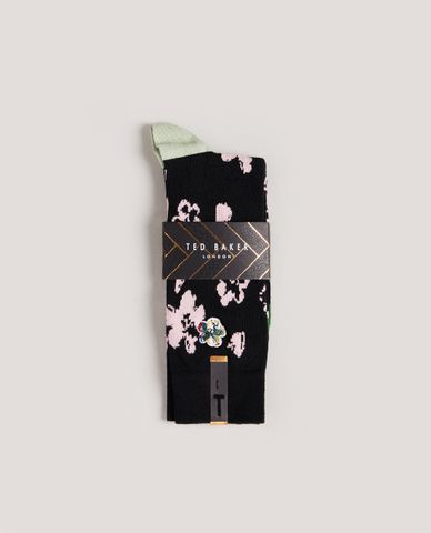  TED BAKER - Vớ nam cổ cao in họa tiết Flowtwo 