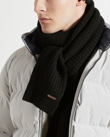  TED BAKER - Khăn choàng nam Plain Ribbed 