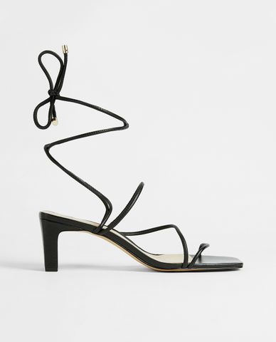  TED BAKER - Giày sandals cao gót nữ quai chéo Spaghetti Strap Teffip 