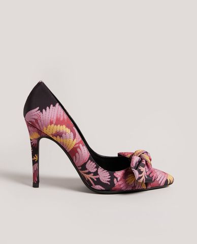  TED BAKER - Giày cao gót nữ bít mũi đính nơ Ryanne 