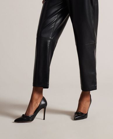  TED BAKER - Giày cao gót nữ bít mũi đính nơ Teliah 