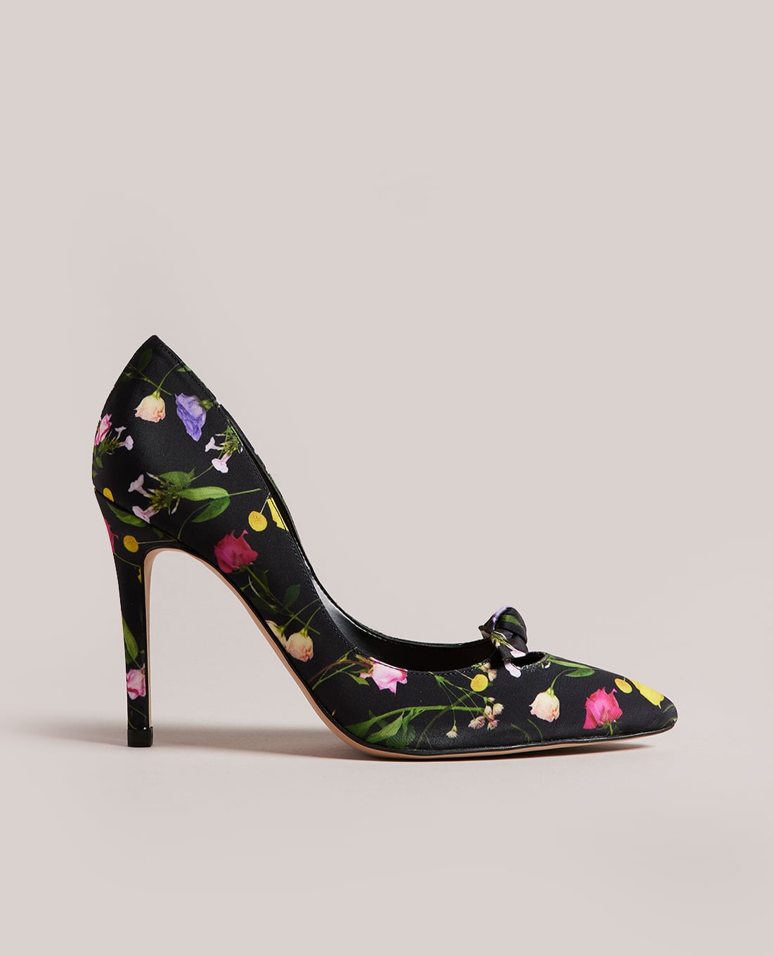 TED BAKER - Giày cao gót mũi nhọn họa tiết hoa Telini