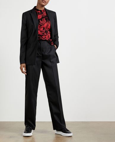  TED BAKER - Áo thun tay dài nữ Abyiaah Botanical Print 