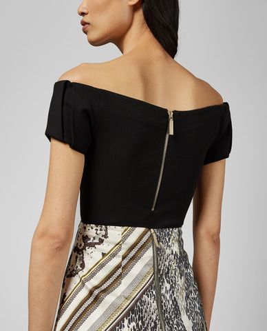  TED BAKER - Áo kiểu nữ trễ vai Dorento 